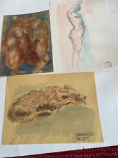 Aquarelles jacques segal d'occasion  Strasbourg-