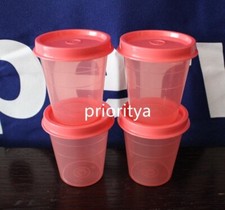 Tupperware Tupper Mini Anões Recipiente 2 oz Conjunto de 4 Corais Novo Raro comprar usado  Enviando para Brazil