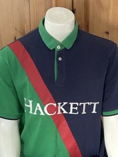 Multicoloured hackett polo for sale  CHESTER LE STREET
