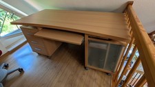 Schreibtisch buche dekor gebraucht kaufen  Meiningen