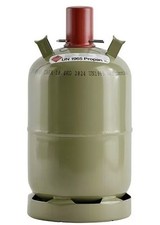 Stahl gasflasche grau gebraucht kaufen  Hillerse