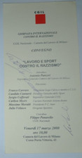 Depliant 2000 autografo d'occasion  France