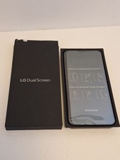 Capa tela dupla LG para telefone LG V60 ThinQ 5G preta modelo LM-V605N nova caixa aberta comprar usado  Enviando para Brazil