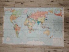 Desenho original do mapa político soviético do mundo 1973 editado e impresso 1988 31"*46" comprar usado  Enviando para Brazil
