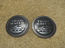 Emblemas do Jeep Liberty Wrangler OEM Trail com classificação 4 X 4 comprar usado  Enviando para Brazil
