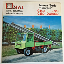 Pubblicita vintage brochure usato  Trecastelli