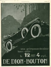 Publicité ancienne automobile d'occasion  France