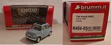 1901. BRUMM R404-05 Fiat nuova 500 D Celeste / Light blue (aperta/open) 1960 MB segunda mano  Embacar hacia Argentina