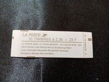 Carnet timbres train d'occasion  Verquin