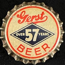 Usado, GERST 57 TAMPA DE GARRAFA DE LATA DE CERVEJA CONE DE CORTIÇA NASHVILLE TENNESSEE VINTAGE TN COROAS comprar usado  Enviando para Brazil