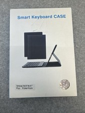 Capa teclado Bluetooth Samsung Galaxy Tab A7 Lite 8,7"" rosa estojo teclado inteligente comprar usado  Enviando para Brazil