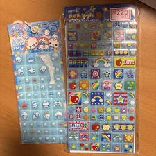 Conjunto de vedação de azulejo retrô com caráter de bolha, adesivos de bloco de gota, usado comprar usado  Enviando para Brazil