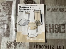 Moulinette hackmesser gebraucht kaufen  Eckental