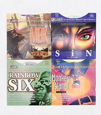 Lote de CD-Roms PC GAMER Demo Disc SIN RAINBOW SIX TOMB RAIDER PT2 MDK MONKEY ISLAND comprar usado  Enviando para Brazil
