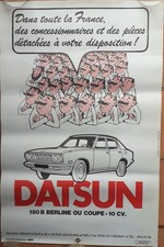 2123 affiche datsun d'occasion  Sablé-sur-Sarthe