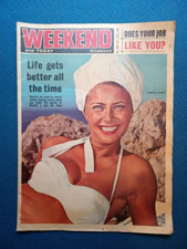 Weekend magazine p.j. for sale  SOUTHWELL
