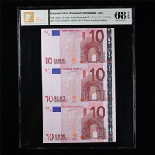 2002 União Europeia / Banco Central Europeu 10 Euro Pick#2x(2) Folha de 3 comprar usado 2002 União Europeia / Banco Central Europeu 10 Euro Pick#2x(2) Folha de 3 comprar usado  Enviando para Brazil
