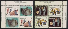 Canada Canadian Inuits Shelter 4v blocos cruzados de canto 1979 MNH SG#958-961 comprar usado  Enviando para Brazil