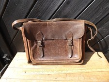 Vintage brown leather for sale  ASHFORD