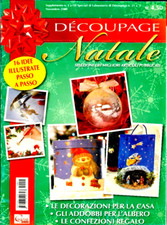 Decoupage natale progetti usato  Catania