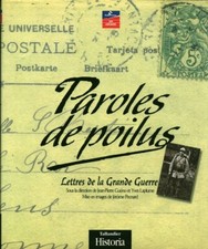 Livre paroles poilus d'occasion  France