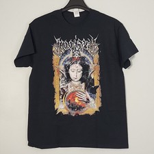 Usado, Camiseta oficial preta logotipo banda masculina MOONSPELL Under The Spell L GRANDE comprar usado  Enviando para Brazil