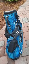 Bolsa de pie de golf TAYLOR MADE TAYLORMADE CLARK PENGUINS azul negro 4 div... segunda mano  Embacar hacia Argentina