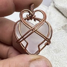 Natural selenite heart for sale  Spokane
