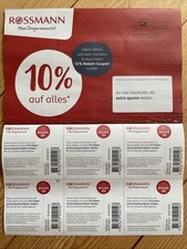 Neu rossmann 10 gebraucht kaufen  Deutschland