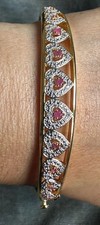 Gold plated ruby for sale  LONDON