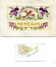 Ww1 embroidered silk for sale  DEAL