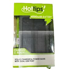Novo Carregador de Banco de Energia Solar Hottips Venture 4000mAh Bateria Recarregável comprar usado  Enviando para Brazil