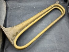 Vintage brass bugle for sale  PRESTON