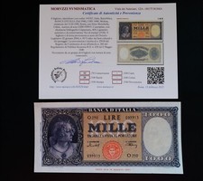 1000 lire busto usato  Pomezia