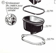 Joint cuve carburateur d'occasion  Buchy