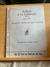Robert schumann album d'occasion  Rennes