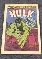 Hulk marvel comic for sale  PETERBOROUGH