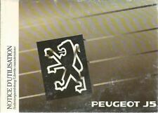 Peugeot operating instructions d'occasion  Expédié en Belgium