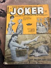 Joker magazine oct for sale  Jasper