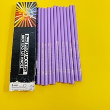 Usado, 12 lápis de arte de chumbo grosso BEROL PRISMACOLOR~violeta claro 956 com caixa~NOVO~Raro~HTF comprar usado  Enviando para Brazil