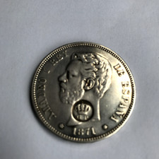 Rarität pesetas amadeo gebraucht kaufen  Fuchsmühl