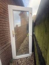 White pvc door for sale  MAESTEG