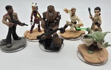 Usado, Star Wars Disney Infinity 3.0 Conjunto de 6 Figuras Chewy Yoda Obi-wan Rey Finn Ahsoka comprar usado  Enviando para Brazil