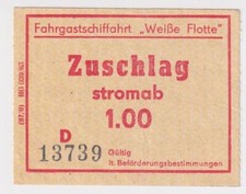 Fahrschein weiße flotte gebraucht kaufen  Deutschland