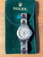 Usado, Rolex Yacht-Master 29mm 169622 aço mostrador platina relógio automático feminino comprar usado  Enviando para Brazil