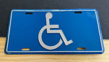 Placa de licença de estacionamento para deficientes etiqueta reforço placa para cadeira de rodas para deficientes comprar usado  Enviando para Brazil