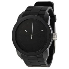 Usado, Relógio unissex Diesel Color Domination mostrador preto silicone preto DZ1437 comprar usado  Enviando para Brazil