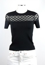 Maje black knit usato  Roma
