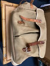 Vintage canvas leather for sale  PAIGNTON