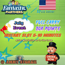 🎮 Wydarzenie Monopoly GO (fantastyczny partner) 80K Points Carry – Fast & Trusted💥 na sprzedaż  Wysyłka do Poland